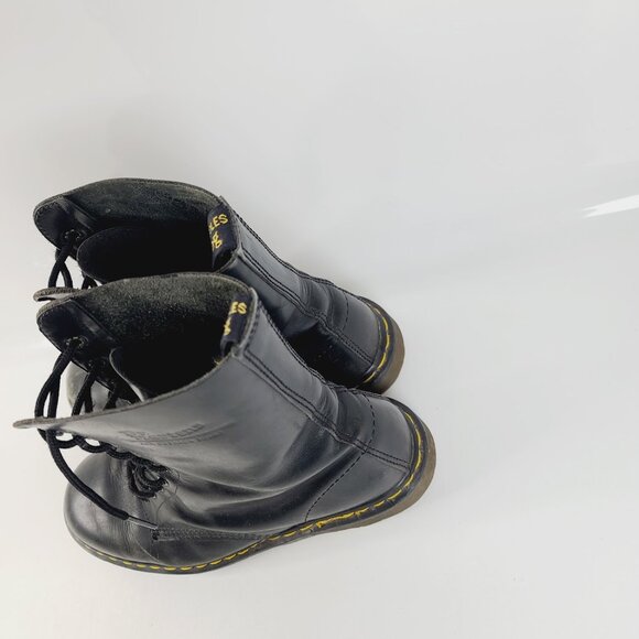 Dr. Martens Men\'s Black 1460 Originals Leather Classic Ankle Moto Boots Sz 10.5 main image 5